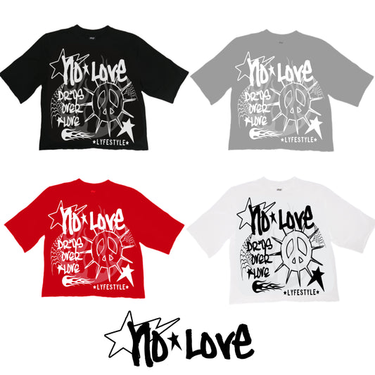 No★Love Cropped Crew Tee