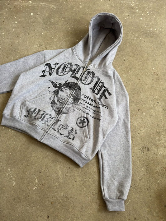 NoLove Faux Hair Zip Up (Detachable Fur)